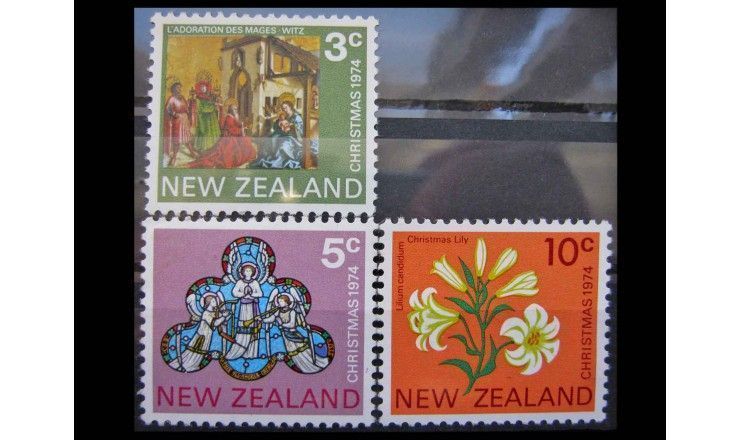 Новая Зеландия 1974 г. "Рождество"