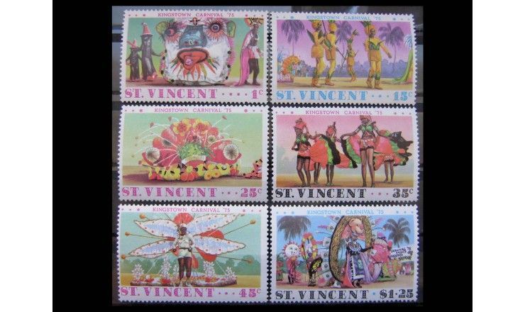 Сент-Винсент и Гренадины 1975 г. "Карнавал в Кингстауне"