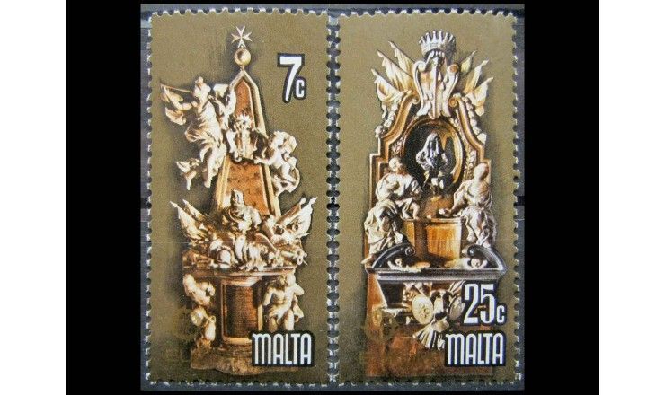Мальта 1978 г. "Европа: Памятники архитектуры"