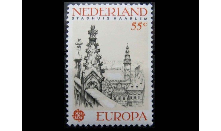 Нидерланды 1978 г. "Европа: Памятники архитектуры"
