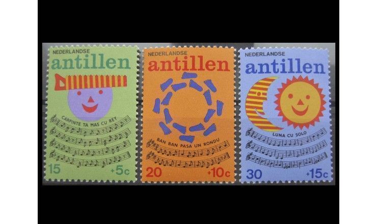 Нидерландские Антиллы 1974 г. "Детские песни"