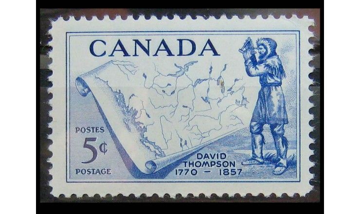 Канада 1957 г. "Д. Томпсон"