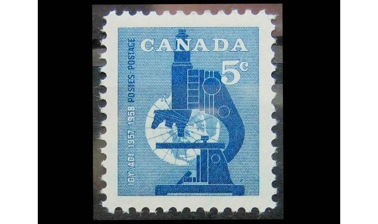 Канада 1958 г. "Микроскоп"