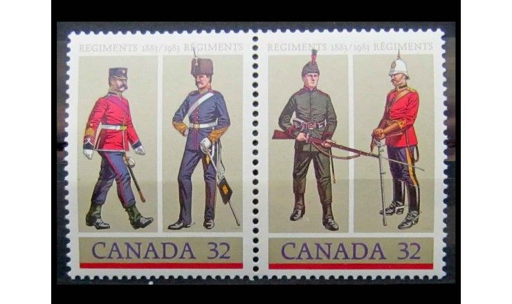 Канада 1983 г. "Военная форма"