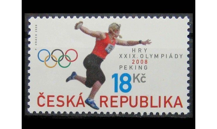 Чехия 2008 г. "Летние Олимпийские игры, Пекин"