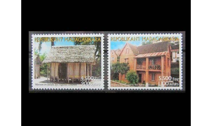 Мадагаскар 2003 г. "Архитектура"