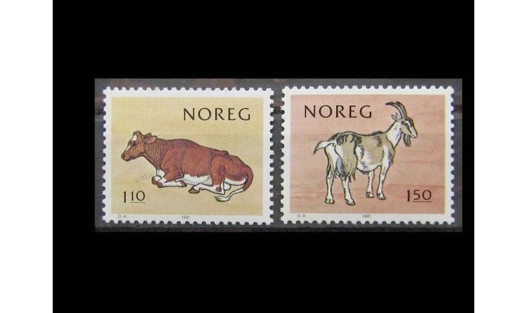 Норвегия 1981 г. "100 лет Норвежской ассоциации производителей молочной продукции"