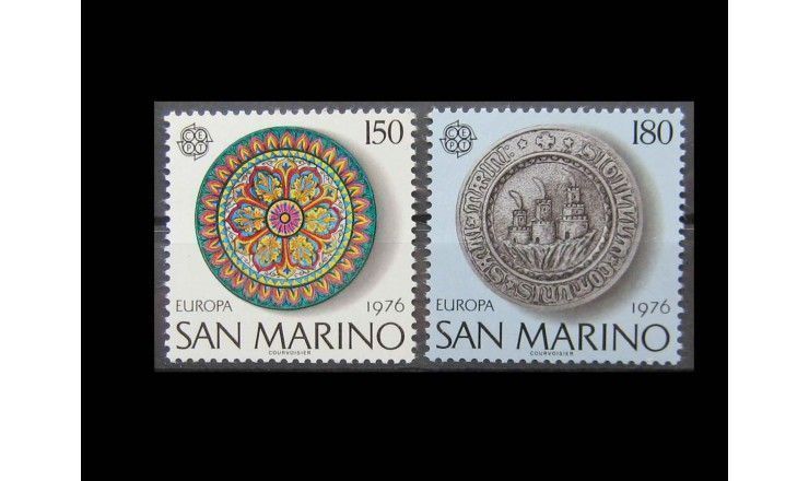 Сан-Марино 1976 г. "Европа: Ремесла"