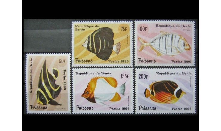 Бенин 1996 г. "Рыбы" 