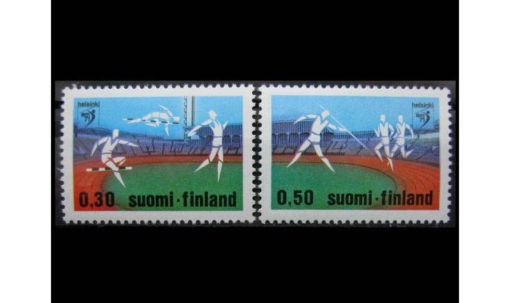 Финляндия 1971 г. "Чемпионат Европы по легкой атлетике, Хельсинки" 