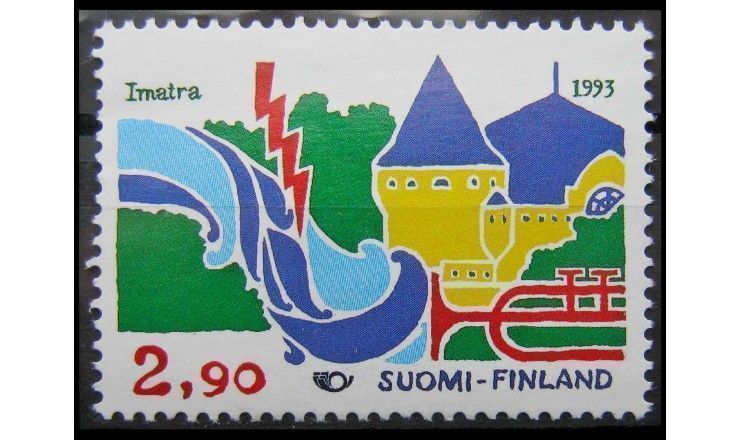 Финляндия 1993 г. "Городской пейзаж Иматры"