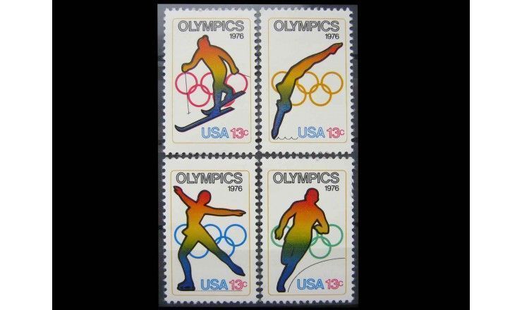 США 1976 г. "Олимпийские игры 1976 года, Инсбрук и Монреаль"