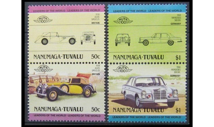Нануманга 1984 г. "Автомобили" 