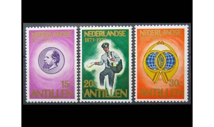 Нидерландские Антиллы 1973 г. "Столетие первых марок Нидерландских Антильских островов"