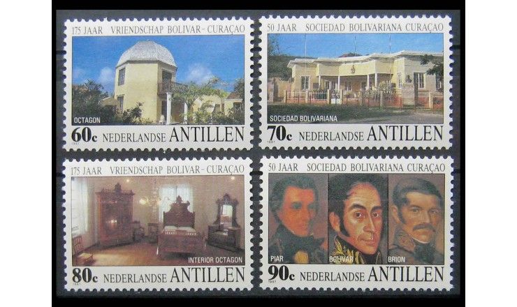 Нидерландские Антиллы 1987 г. "Боливар и Кюрасао"