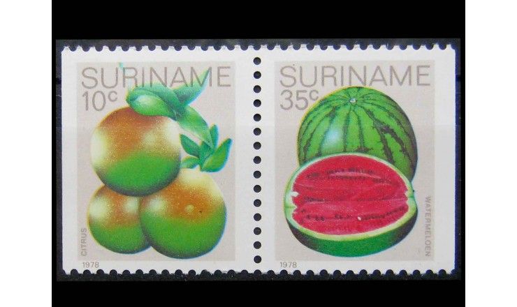 Суринам 1978 г. "Фрукты" 