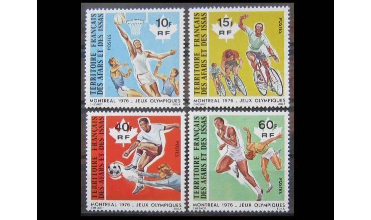 Французская Территория Афаров и Исса 1976 г. "Летние Олимпийские игры, Монреаль"