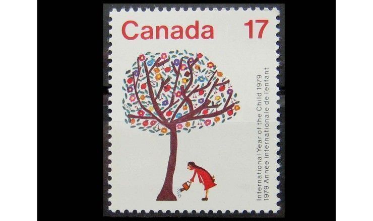 Канада 1979 г. "Международный год ребенка"
