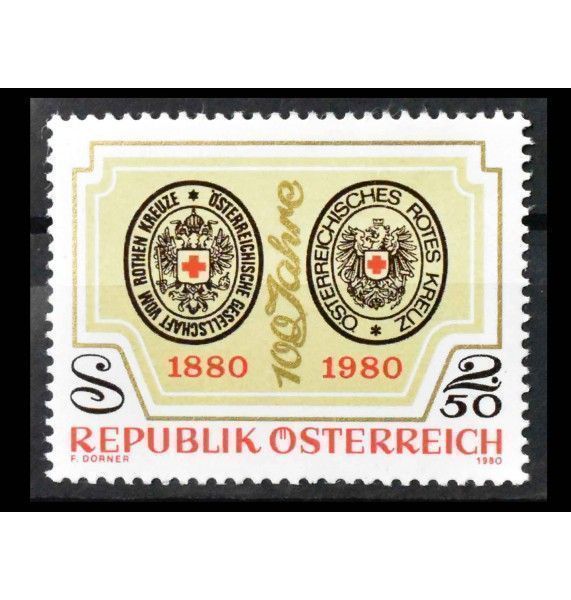 Австрия 1980 г. "100 лет австрийскому Красному Кресту" 