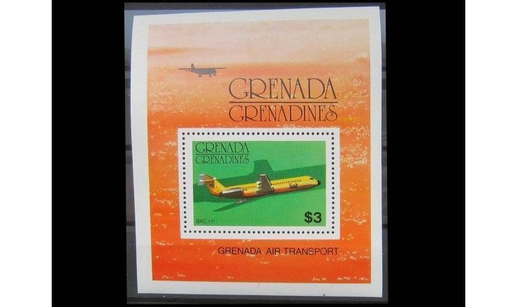 Гренада и Гренадины 1976 г. "Самолеты"