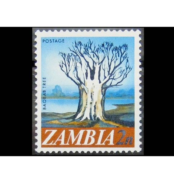 Замбия 1968 г. "Почтовые марки в десятичной валюте"