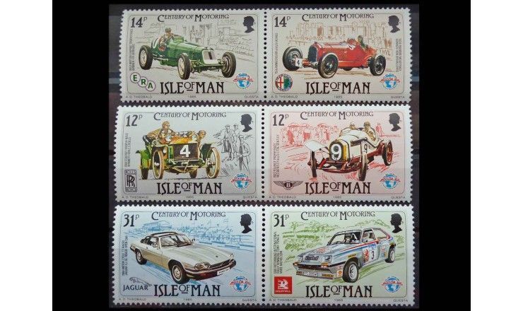 Остров Мэн 1985 г. "100 лет автомобилю"
