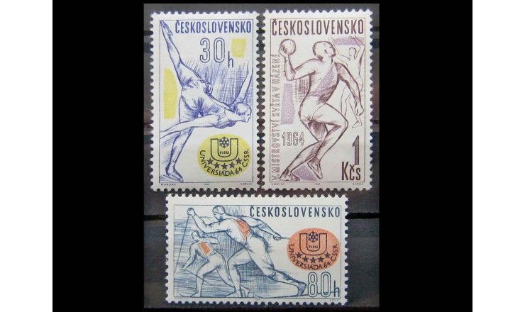 Чехословакия 1964 г. "Зимние Олимпийские игры, Инсбрук"