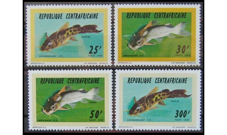 ЦАР 1995 г. "Рыбы"