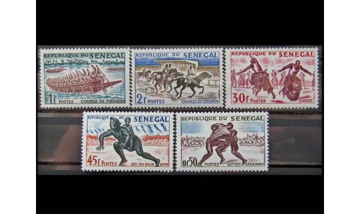 Сенегал 1961 г. "Спорт"