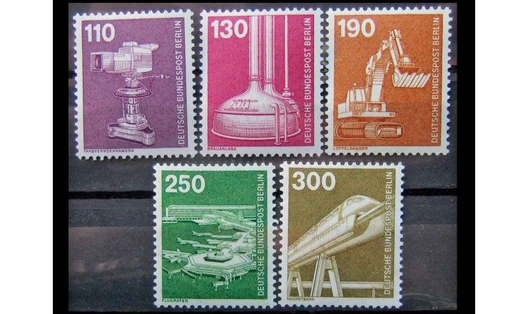 Западный Берлин 1982 г. "Промышленность и технология"