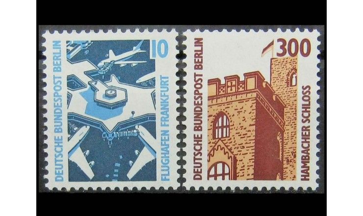 Западный Берлин 1988 г. "Достопримечательности" 