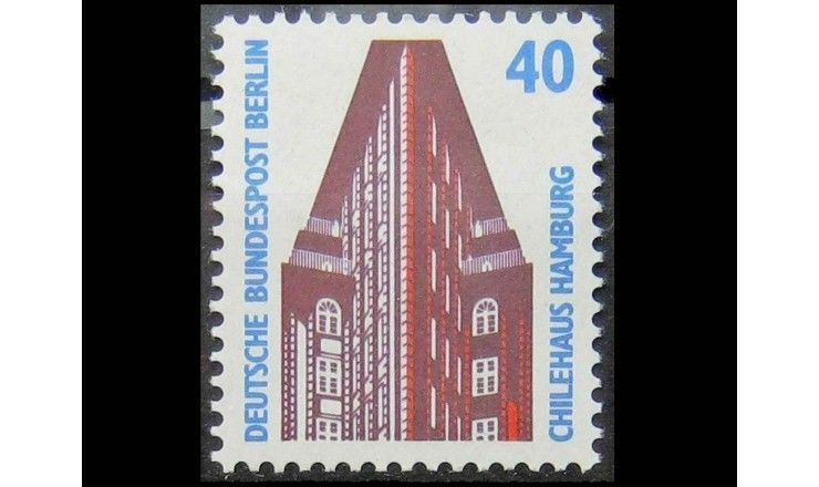 Западный Берлин 1988 г. "Достопримечательности" 