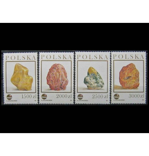 Польша 1993 г. "Международная выставка марок "POLSKA ’93. Янтарь"