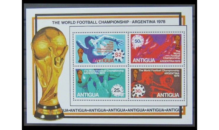 Антигуа 1978 г. "Чемпионат мира по футболу, Аргентина"