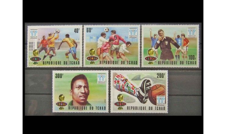Чад 1977 г. "Чемпионат мира по футболу 1978, Аргентина"
