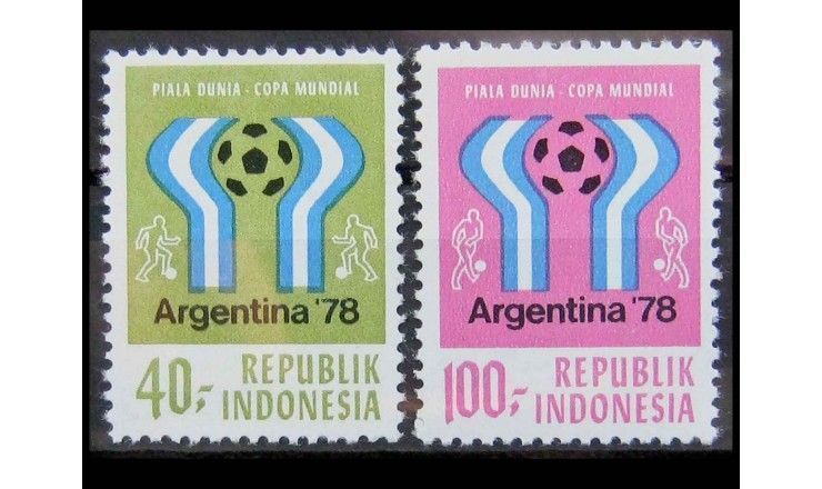 Индонезия 1978 г. "Чемпионат мира по футболу, Аргентина" 
