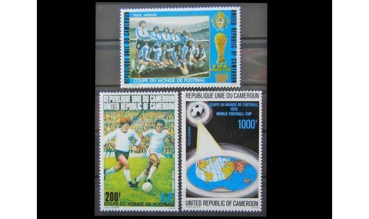 Камерун 1978 г. "Чемпионат мира по футболу, Аргентина"