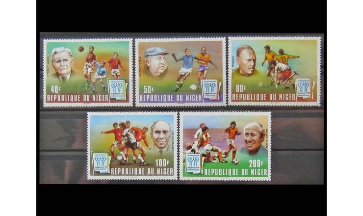 Нигер 1977 г. "Чемпионат мира по футболу 1978, Аргентина"