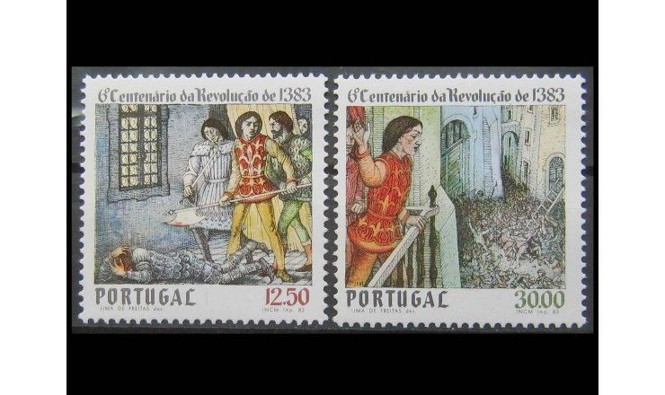 Португалия 1983 г. "600-летие революции 1383 г."