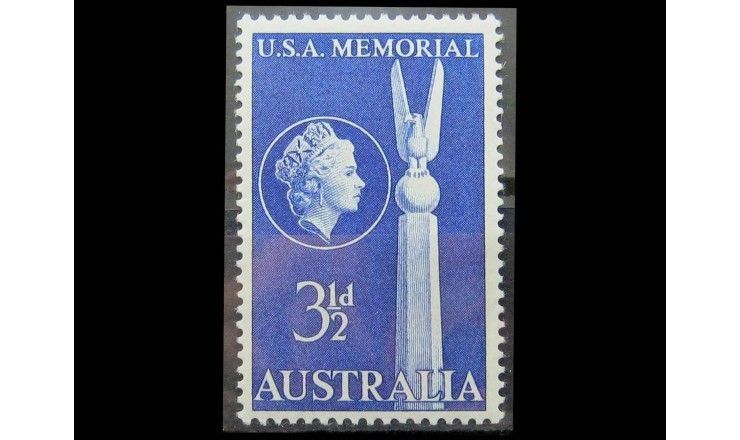 Австралия 1955 г. "Мемориал битвы в Коралловом море"