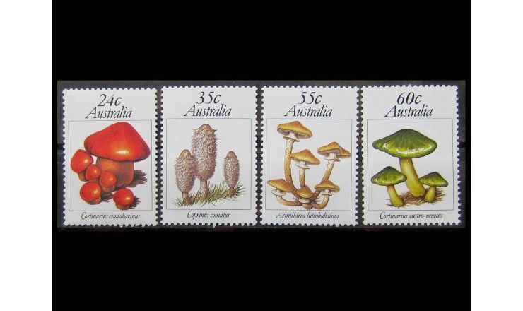 Австралия 1981 г. "Грибы"
