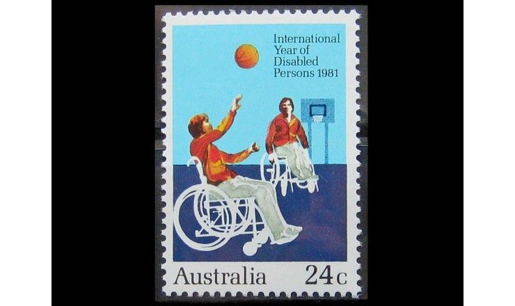 Австралия 1981 г. "Международный год инвалидов"
