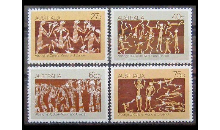 Австралия 1982 г. "Культура аборигенов"