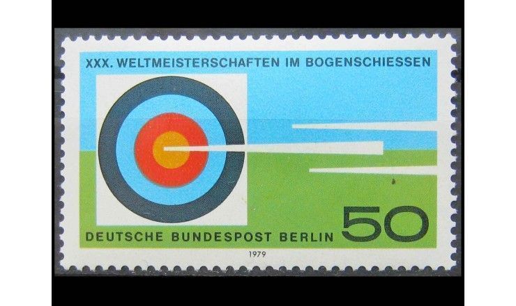 Западный Берлин 1979 г. "Чемпионат мира по стрельбе из лука в Берлине"