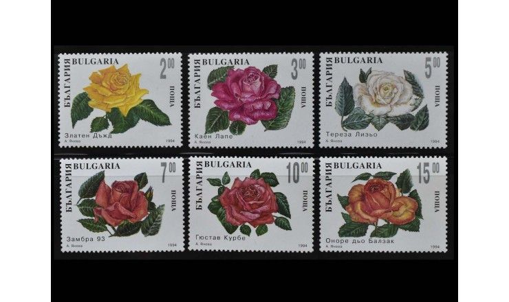 Болгария 1994 г. "Розы"