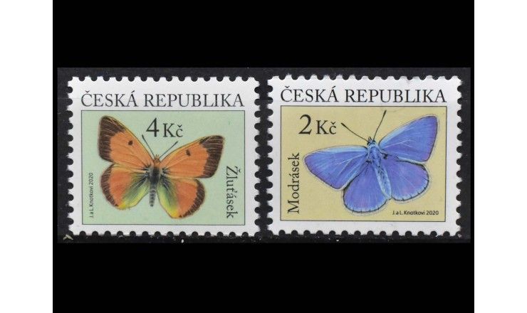 Чехия 2020 г. "Бабочки"