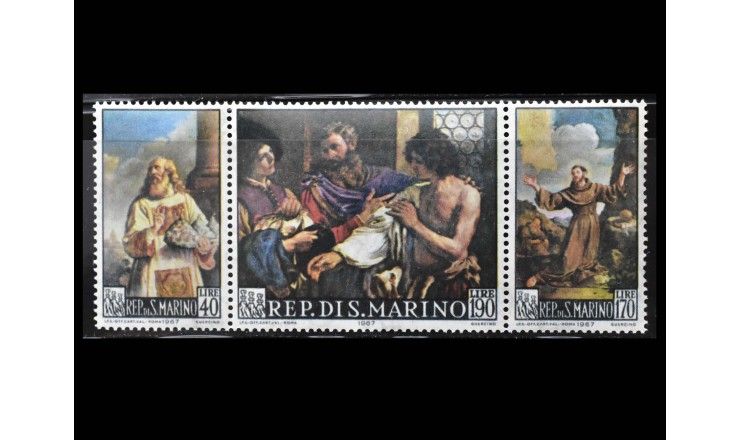 Сан-Марино 1967 г. "300-летие смерти Джованни Франческо Барбьери"