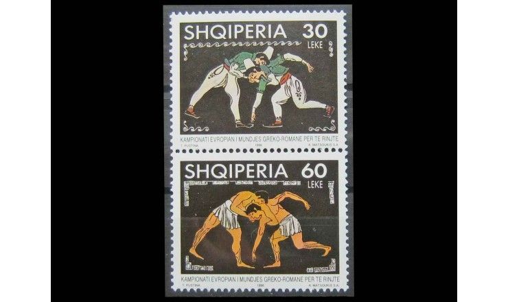 Албания 1998 г. "Чемпионат Европы по греко-римской борьбе"