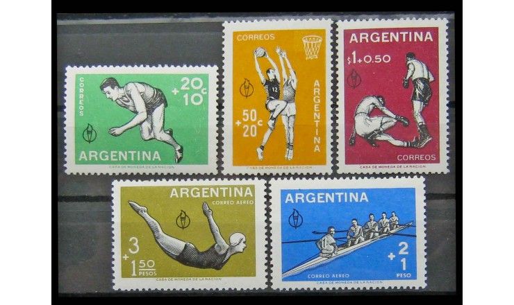 Аргентина 1959 г. "III Панамериканские игры, Чикаго"