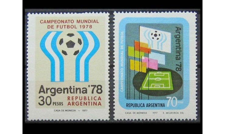 Аргентина 1977 г. "Чемпионат мира по футболу 1978, Аргентина"